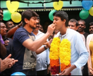 Soori celebrates his Birthday in Set