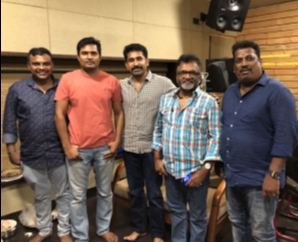 Alaudhinin Arputha Camera Team Celebrates Vijay Antony Birthday