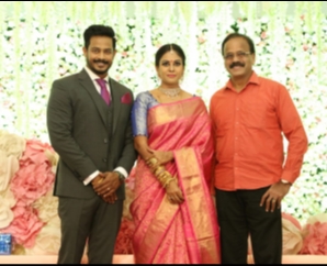 Chandini Tamilarasan Wedding Reception Photos