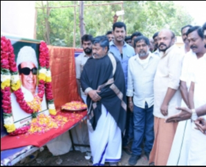 Sandakozhi 2 Team celebrate MGR 101th Birthday