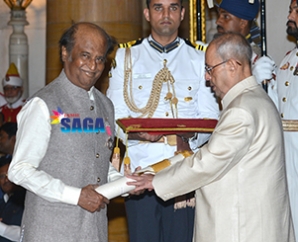 Padma Vibhushan Superstar Rajinikanth @ Padma Award