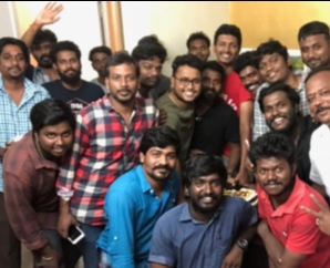 Kuruthi Aattam Team Celebrates Director Sri Ganesh Birthday