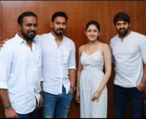 Ghajinikanth Press Meet Stills