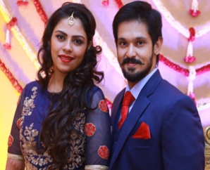 Actor Nakul and Shruthi Wedding Reception Video - TS