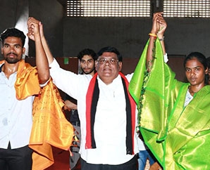 IDreams Murthy Praised Athlete Dhanalakshmi and Elakkiya dasan