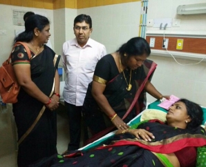 Actress Roja Admitted In Hospital